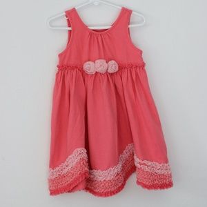 Lydia Jane Coral summer dress 3T